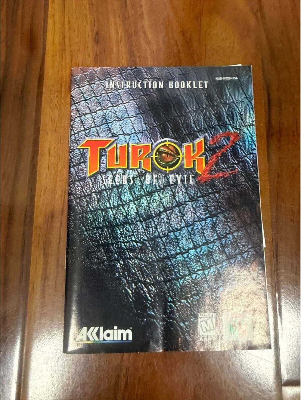 Turok 2 Seeds of Evil Nintendo 64 N64 CIB Black Acclaim Complete with Manual